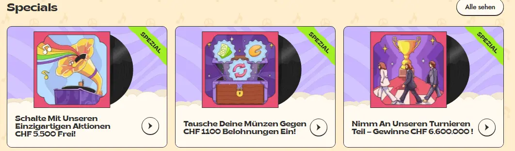 Moderne Casino-Atmosphäre – aktuelle Promotionen und Navigation zu den Spielkategorien